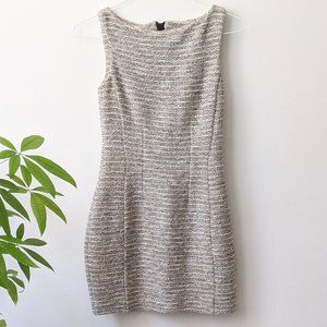 Mango Suit Tweed Sleeveless Dress, XS